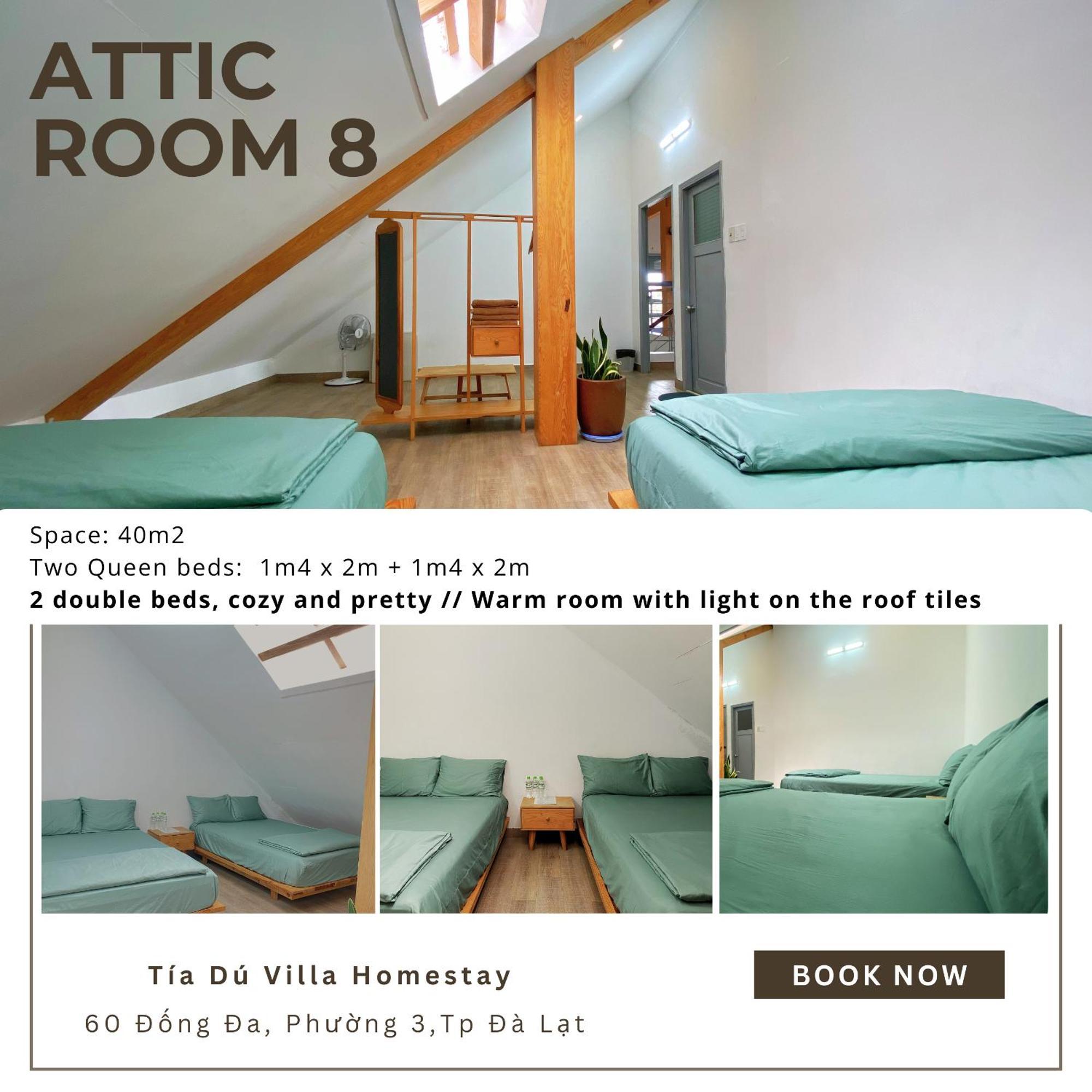 Tia Du Villa Homestay Da Lat Esterno foto