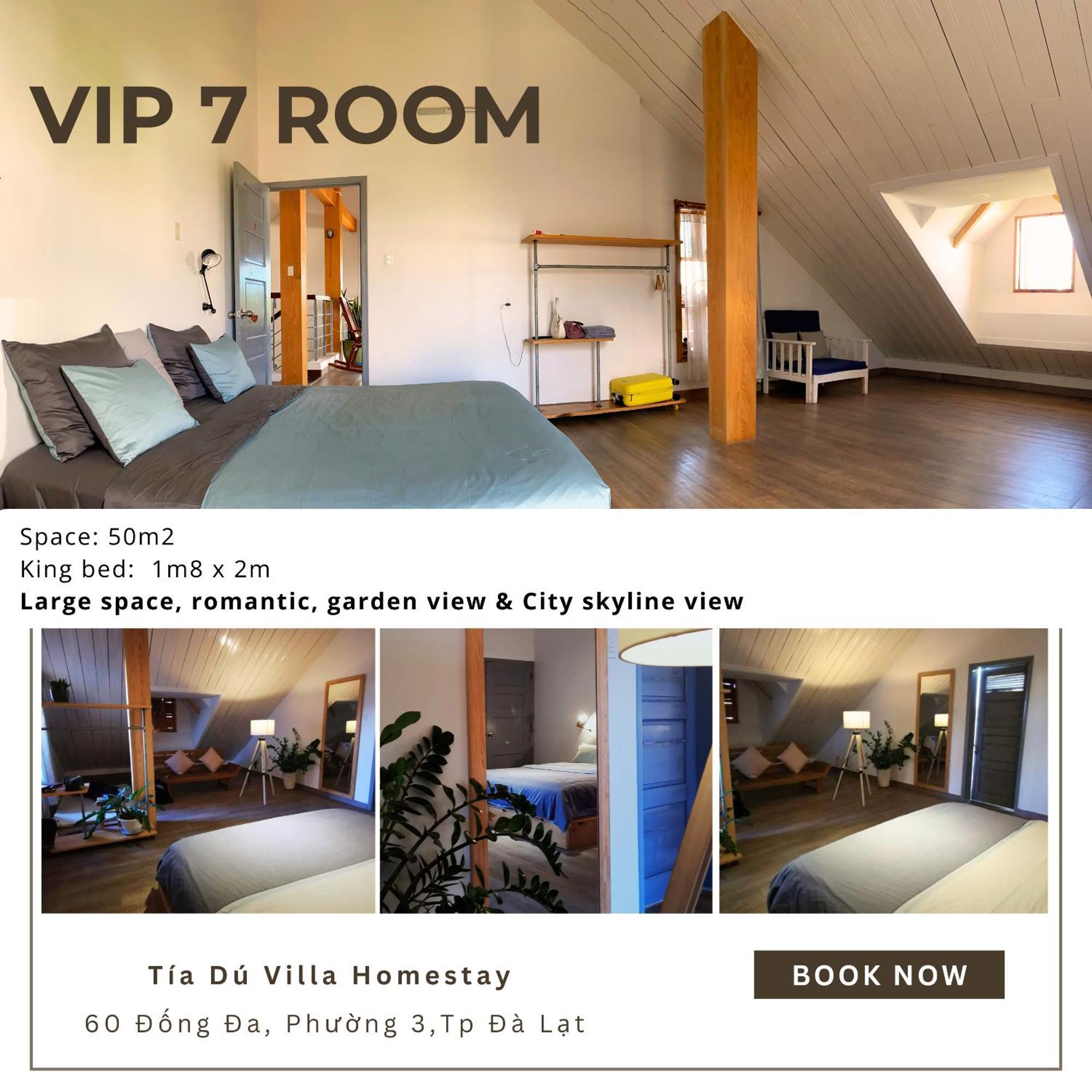 Tia Du Villa Homestay Da Lat Esterno foto