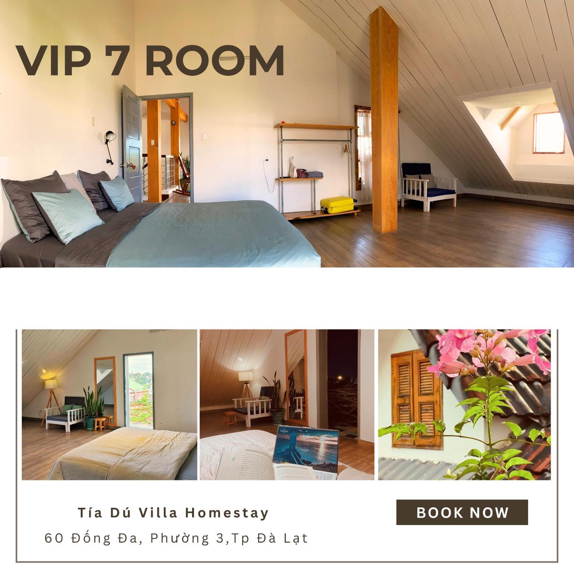 Tia Du Villa Homestay Da Lat Esterno foto