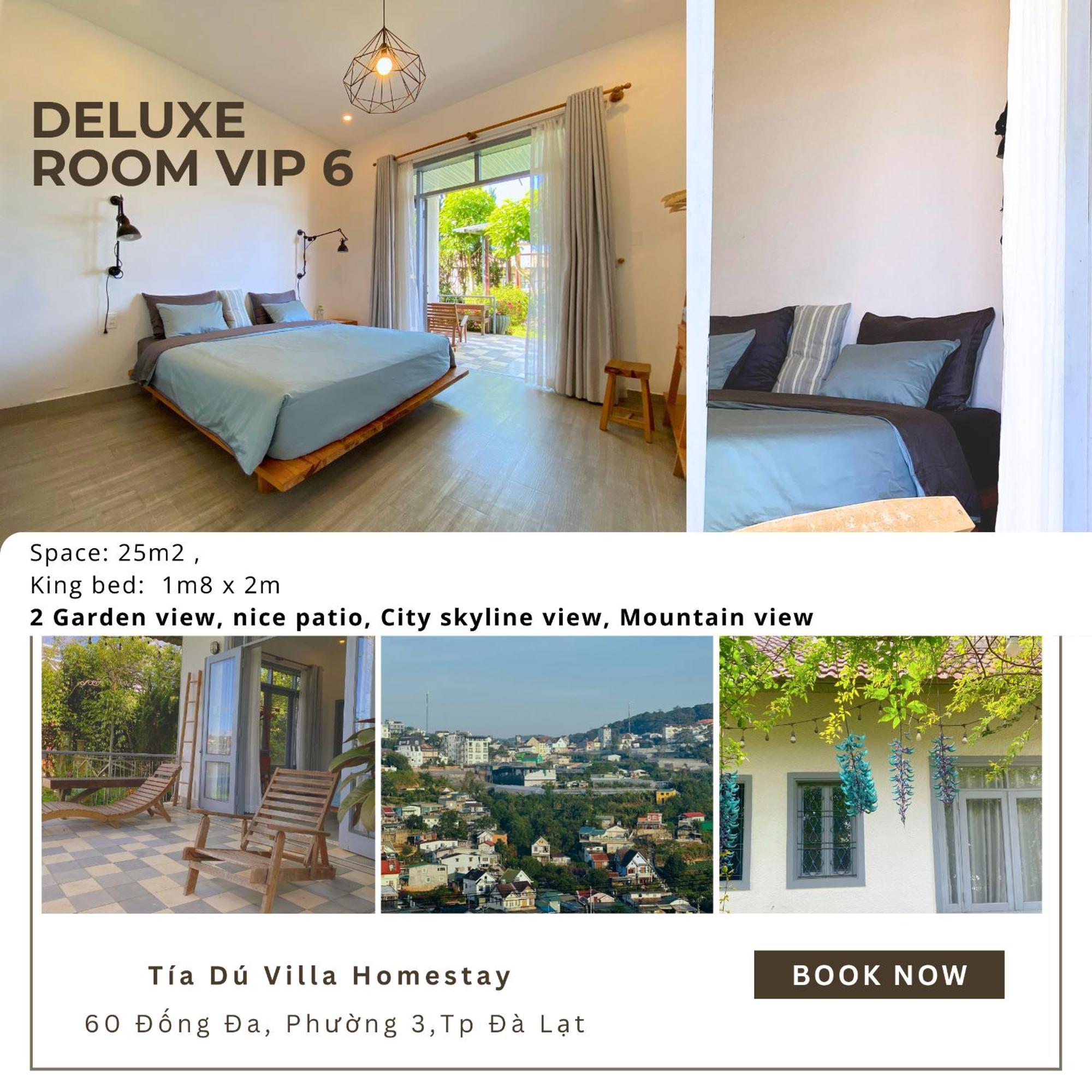 Tia Du Villa Homestay Da Lat Esterno foto