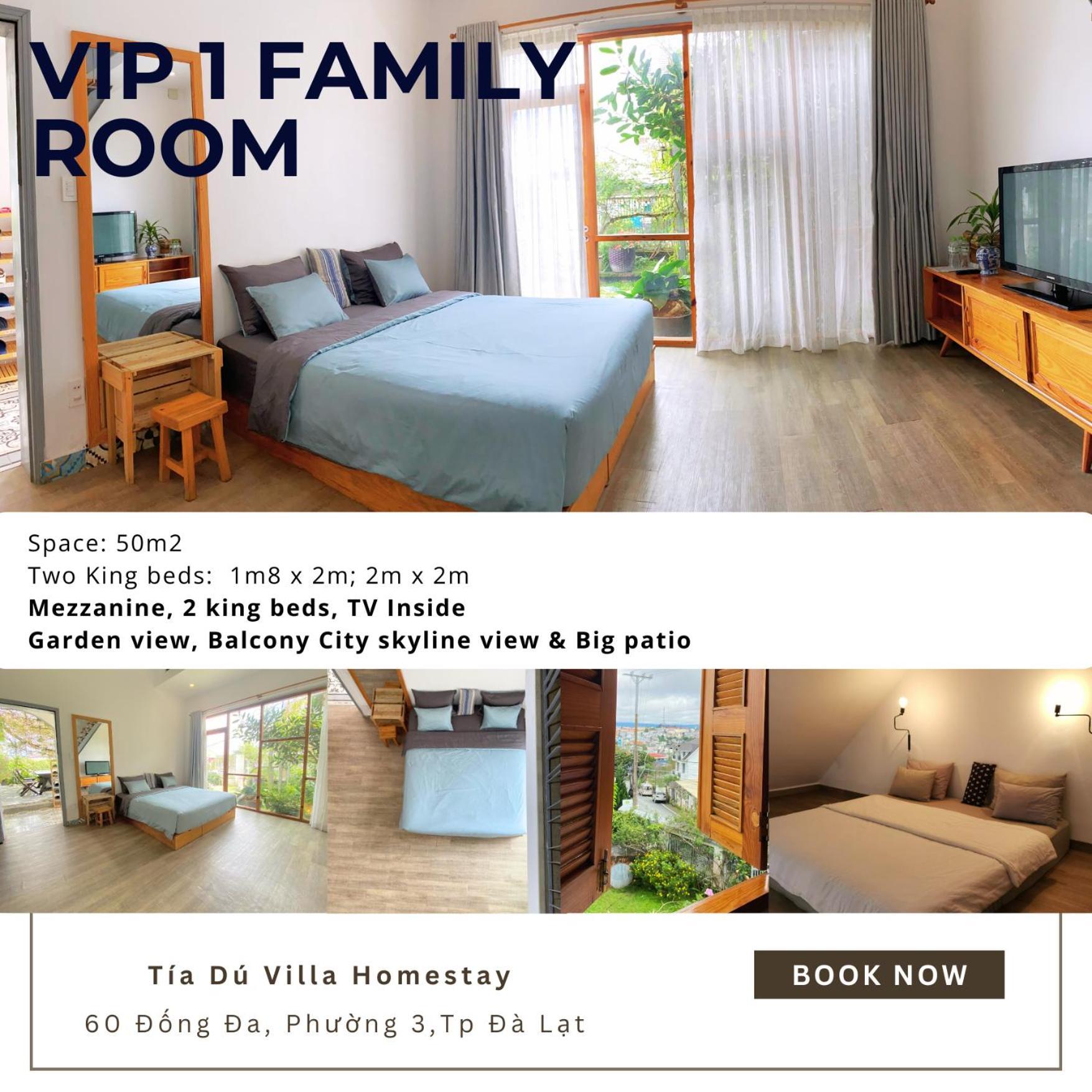 Tia Du Villa Homestay Da Lat Esterno foto